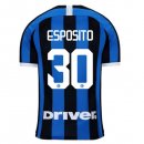 Maillot Inter Milan NO.30 Esposito 1ª 2019-20 Bleu