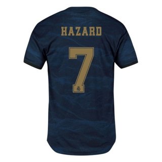 Maillot Real Madrid NO.7 Hazard 2ª 2019-20 Bleu