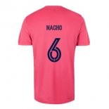 Maillot Real Madrid 2ª NO.6 Nacho 2020-21 Rose