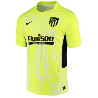 Thailande Maillot Atletico Madrid 3ª 2020-21 Vert Fluorescent