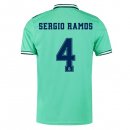 Maillot Real Madrid NO.4 Sergio Ramos 3ª 2019-20 Vert