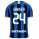 Maillot Inter Milan NO.24 Eriksen 1ª 2019-20 Bleu