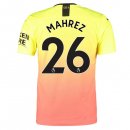 Maillot Manchester City NO.26 Mahrez 3ª 2019-20 Orange