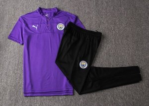 Polo Conjunto Complet Manchester City 2019-20 Purpura