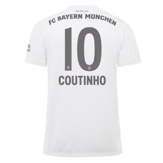 Maillot Bayern Munich NO.10 Coutinho 2ª 2019-20 Blanc