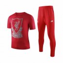Entrainement Liverpool Conjunto Complet 2019-20 Rouge