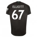 Maillot Liverpool NO.67 Elliott 3ª 2019-20 Noir