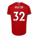 Maillot Liverpool NO.32 Matip 1ª 2020-21 Rouge