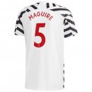 Maillot Manchester United NO.5 Maguire 3ª 2020-21 Blanc