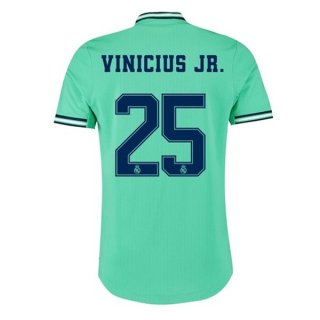 Maillot Real Madrid NO.25 Vinicius JR. 3ª 2019-20 Vert