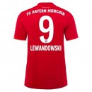 Maillot Bayern Munich NO.9 Lewandowski 1ª 2019-20 Rouge