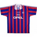 Thailande Maillot Bayern Munich 1ª Retro 1995 1997 Bleu Rouge