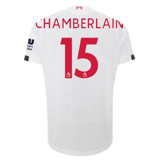 Maillot Liverpool NO.15 Chamberlain 2ª 2019-20 Blanc