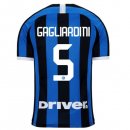 Maillot Inter Milan NO.5 Gagliardini 1ª 2019-20 Bleu