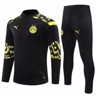 Survetement Borussia Dortmund 2020-21 II Noir Jaune
