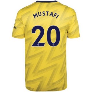 Maillot Arsenal NO.20 Mustafi 2ª 2019-20 Jaune