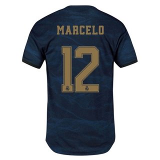 Maillot Real Madrid NO.12 Marcelo 2ª 2019-20 Bleu