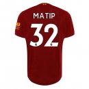 Maillot Liverpool NO.32 Matip 1ª 2019-20 Rouge