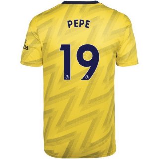 Maillot Arsenal NO.19 Pepe 2ª 2019-20 Jaune
