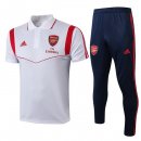 Polo Arsenal Conjunto Complet 2019-20 Blanc Rouge
