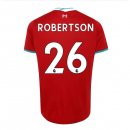 Maillot Liverpool NO.26 Robertson 1ª 2020-21 Rouge