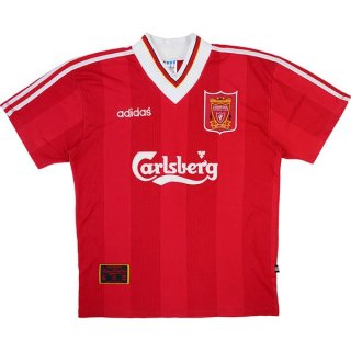 Thailande Maillot Liverpool 1ª Retro 1995 1996 Rouge