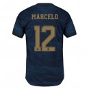 Maillot Real Madrid NO.12 Marcelo 2ª 2019-20 Bleu