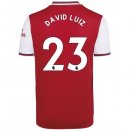 Maillot Arsenal NO.23 David Luiz 1ª 2019-20 Rouge