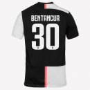 Maillot Juventus NO.30 Bentancur 1ª 2019-20 Blanc Noir