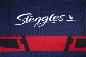 Thailande Maillot Sydney Roosters Spider Man 2017 2018 Rouge