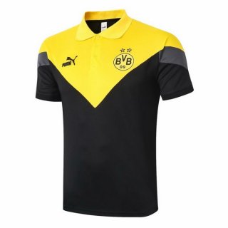 Polo Borussia Dortmund 2020-21 Jaune Noir