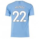 Maillot Manchester City NO.22 Mendy 1ª 2019-20 Bleu