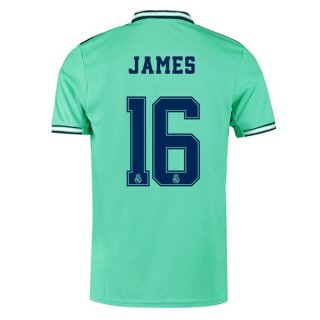 Maillot Real Madrid NO.16 James 3ª 2019-20 Vert