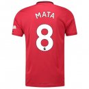 Maillot Manchester United NO.8 Mata 1ª 2019-20 Rouge
