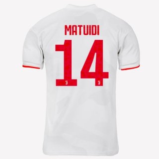 Maillot Juventus NO.14 Matuidi 2ª 2019-20 Gris Blanc