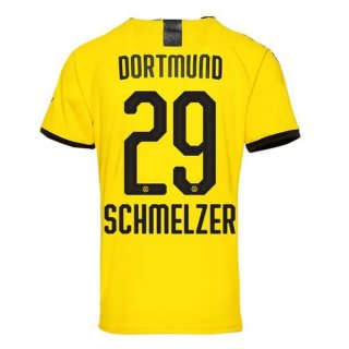 Thailande Maillot Borussia Dortmund NO.29 Schmelzer 1ª 2019-20 Jaune