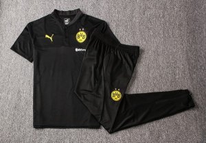 Polo Borussia Dortmund Conjunto Complet 2019-20 Noir Jaune