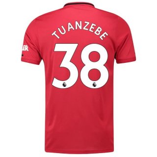 Maillot Manchester United NO.38 Tuanzebe 1ª 2019-20 Rouge