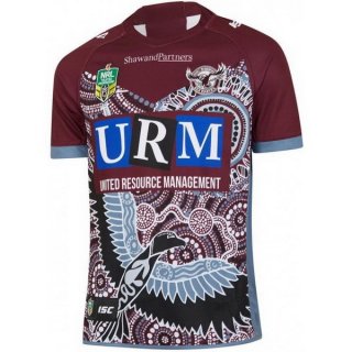 Thailande Maillot Manly Sea Eagles 2018 Rouge