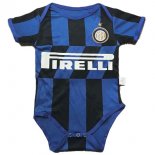Maillot Inter Milan 1ª Onesies Enfant 2019-20 Bleu Noir