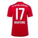 Maillot Bayern Munich NO.17 Boateng 1ª 2019-20 Rouge