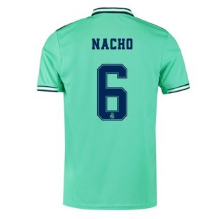 Maillot Real Madrid NO.6 Nacho 3ª 2019-20 Vert