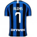 Maillot Inter Milan NO.7 Alexis Cancelo 1ª 2019-20 Bleu