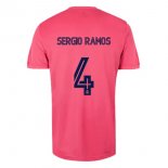Maillot Real Madrid 2ª NO.4 Sergio Ramos 2020-21 Rose