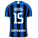 Maillot Inter Milan NO.15 Young 1ª 2019-20 Bleu