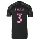 Maillot Real Madrid 3ª NO.3 E. Militão 2020-21 Noir
