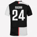 Maillot Juventus NO.24 Rugani 1ª 2019-20 Blanc Noir