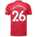 Maillot Manchester United NO.26 Greenwood 1ª 2019-20 Rouge