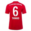 Maillot Bayern Munich NO.6 Thiago 1ª 2019-20 Rouge