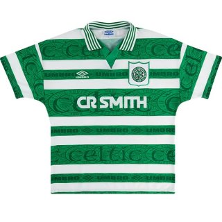 Thailande Maillot Celtic 1ª Retro 1995 1997 Vert